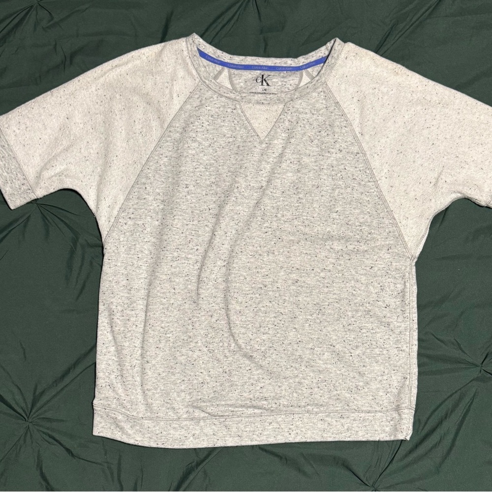 Calvin Klein Heather Gray Short Sleeve Tee